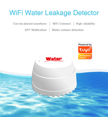 Glomarket Smart Water Leak Detector Wifi Sensor Wireless Alert Security Leakage Alarm Water Leak Detector Smart Home