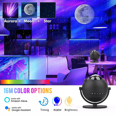 Gloamrket Smart WiFi LED Light Tuya APP Voice Control Starry Sky Night Light Projector