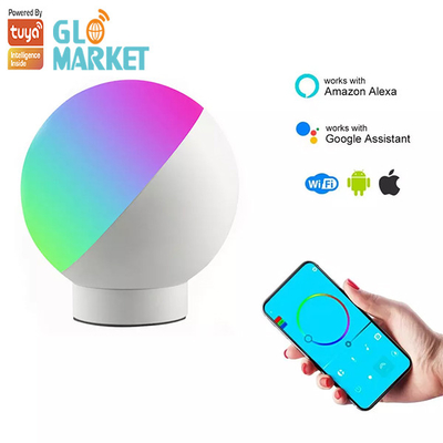 Tuya 12w Wifi Smart Table Lamp Wireless Voice Control RGB Dimmable Lamp