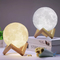Glomarket Tuya 3D Printed Moon Lamp Night Light 16 Million Colors Adjustable