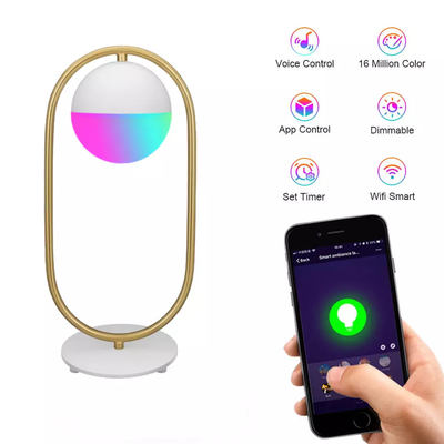 Tuya Smart Wifi LED Table Lamps App Voice Control Learning Eye Protection With Google Alexa