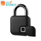Zinc Alloy Tuya Smart Padlock USB Charging Fingerprint Padlock For Bag Door Cabinet
