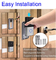 Glomarket Tuya Wifi Video Doorbell Smart Camera Doorbell Wireless PIR Motion Detection