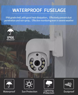 Smart Tuya Wifi Camera 1080P Waterproof Night Vision PIR Detection Full HD Security Camera