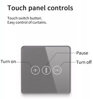 Zigbee/Wifi Smart Curtain Switch Tuya App Remote Shutter Home Interior Voice Control