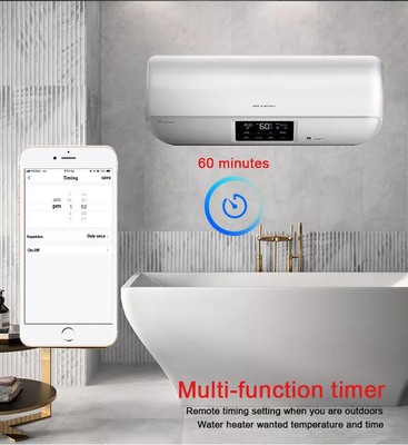 Glomarket Smart Wifi Tuya Water Heater Switch EU Standard Glass Touch Panel