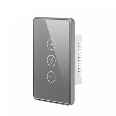 Smart Tuya Wifi Dimmer Switch Touch Screen Alexa Google Voice Activated Dimmer Switch