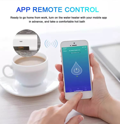 Wifi Tuya Smart Water Heater Switch Glass Touch Button APP Control/Voice Control