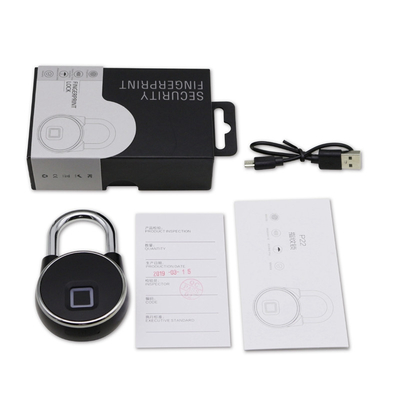 Zinc Alloy Tuya Smart Lock USB Rechargeable Security Keyless Fingerprint Anti Theft
