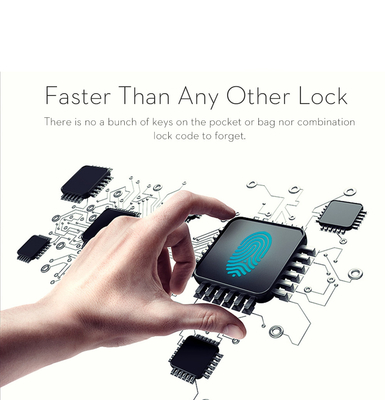 Zinc Alloy Tuya Smart Lock USB Rechargeable Security Keyless Fingerprint Anti Theft