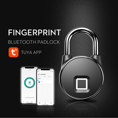 Zinc Alloy Tuya Smart Lock USB Rechargeable Security Keyless Fingerprint Anti Theft