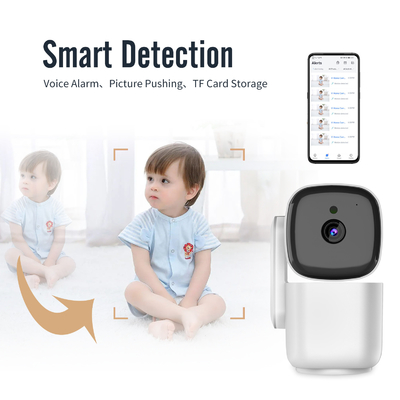 2.4G 5G Wifi Smart Camera Indoor Night Vision One Way Intercom Smart Home Security Camera