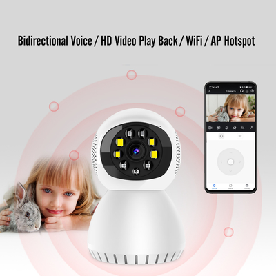 Indoor Tuya Smart Mini Camera Wifi 2.4g/5g Motion Detection Tracking Night Vision