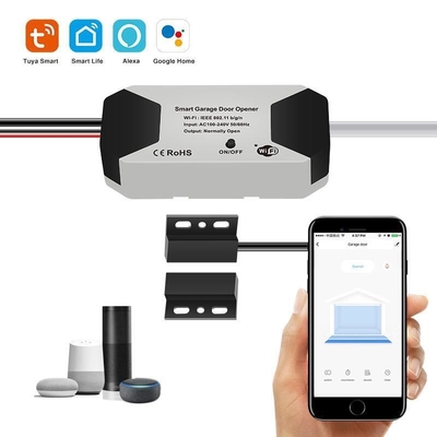 Tuya Wifi Smart Garage Door Opener Remote Control Wireless Roll Up Garage Door Opener