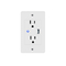 Tuya 2.4GHz Wifi Wall Outlet Electrical Smart Plug Socket With 1 USB Port