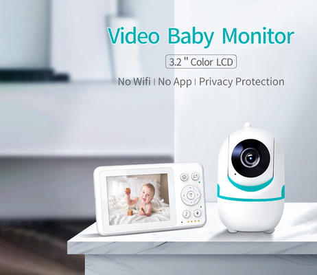 Glomarket Infrared Night Vision Zoom Baby Monitor Camera Two Way Audio With Lullaby