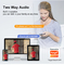 Tuay Smart Audio Doorbell Wifi HD 1080p IP65 Waterproof PIR Built-In Battery Two-Way