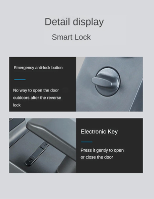 Glomarket Tuya Wifi Face Recognition Smart Door Lock With Camera