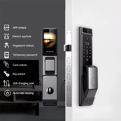 Glomarket Tuya Wifi Face Recognition Smart Door Lock With Camera
