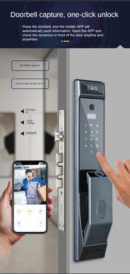 Glomarket Tuya Wifi Face Recognition Smart Door Lock With Camera
