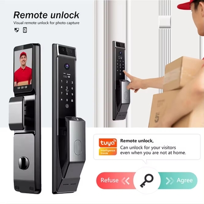 Glomarket Tuya Wifi Face Recognition Smart Door Lock With Camera