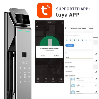 Glomarket Tuya Security Fully Automatic Smart Lock 3d Face Recognition Lock