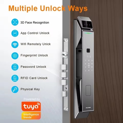 Glomarket Tuya Security Fully Automatic Smart Lock 3d Face Recognition Lock