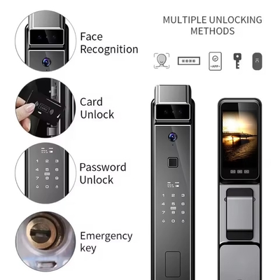 Tuya fully automatic facial recognition fingerprint lock with lock body