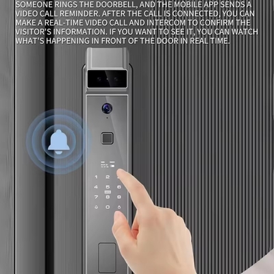 Tuya fully automatic facial recognition fingerprint lock with lock body