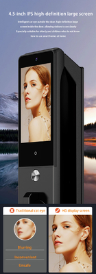 Heavyweight intelligent facial recognition lock Tuya Smart visual intercom