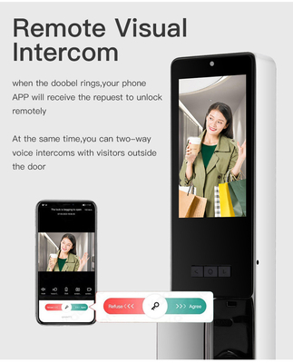 3D facial recognition intelligent lock Usmart Go APP intelligent management