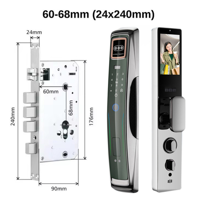 3D facial recognition intelligent lock Usmart Go APP intelligent management