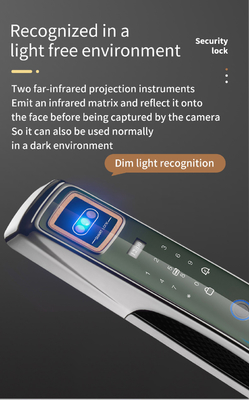 3D facial recognition intelligent lock Usmart Go APP intelligent management