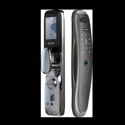 Intelligent facial recognition fingerprint lock for remote unlocking of mobile APP