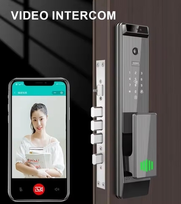 Glomarket Tuya Digital Smart Lock Fully Automatic Biometric System Security Fingerprint 3d Face Recognition Password Door Lock