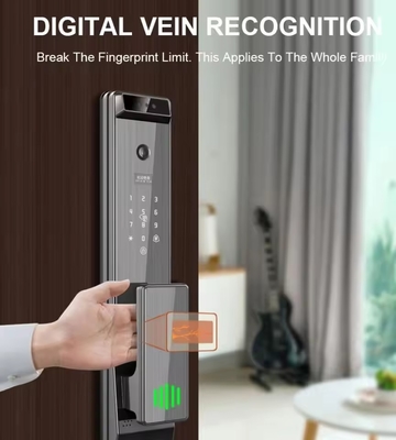 Glomarket Tuya Digital Smart Lock Fully Automatic Biometric System Security Fingerprint 3d Face Recognition Password Door Lock