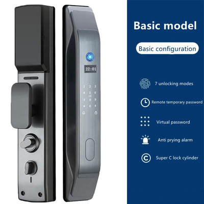 Glomarket Tuya Smart 3D Face Fully Automatic Door Lock App Remote Unlock Fingerprint Smart Intelligent Door Lock For Smart Home