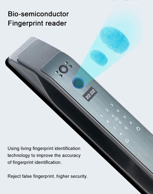 Glomarket Tuya Smart 3D Face Fully Automatic Door Lock App Remote Unlock Fingerprint Smart Intelligent Door Lock For Smart Home