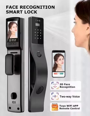 Glomarket Tuya Face Recognition Smart Door Lock Security Digital Password Fingerprint Door Smart Locks