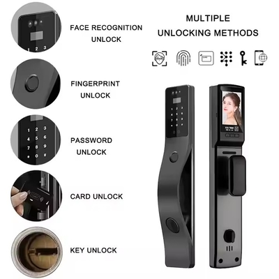 Glomarket Tuya Face Recognition Smart Door Lock Security Digital Password Fingerprint Door Smart Locks