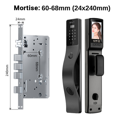 Glomarket Tuya Face Recognition Smart Door Lock Security Digital Password Fingerprint Door Smart Locks