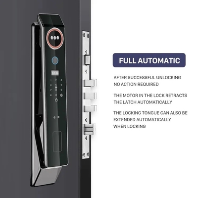 Glomarket Factory Price Wifi App Smart Door Lock With Face Recognition Biometric Fingerprint Cerradura Support Intercom Function