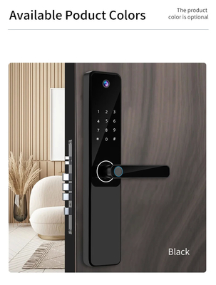 Glomarket Tuya Wifi Fingerprint Digital Password Intelligent Door Lock Remote Control Lock Smart With Camera