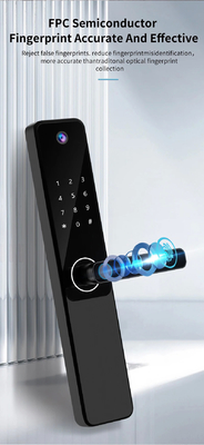 Glomarket Tuya Wifi Fingerprint Digital Password Intelligent Door Lock Remote Control Lock Smart With Camera