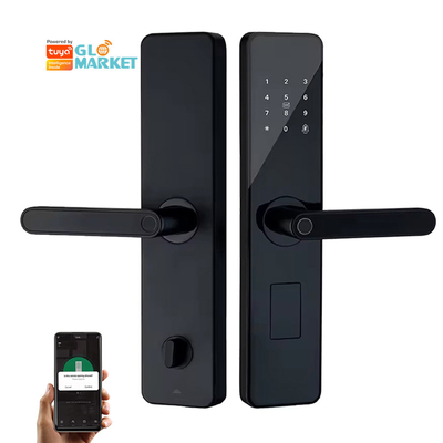 Glomarket Home Apartment Tuya Smart WiFi Digital Door Lock Phone APP Remote Control Security Fingerprint Smart Door Lock
