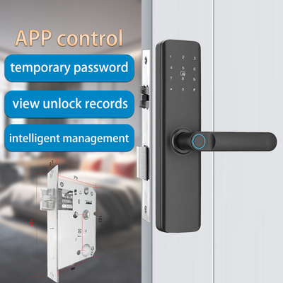 Glomarket App Control Intelligent Lock Bimoetric Fingerprint Electronic Digital Touch Screen Keypad Code Key Smart Door Lock