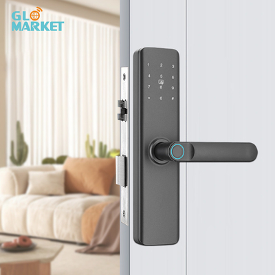 Glomarket App Control Intelligent Lock Bimoetric Fingerprint Electronic Digital Touch Screen Keypad Code Key Smart Door Lock