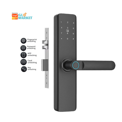 Glomarket App Control Intelligent Lock Bimoetric Fingerprint Electronic Digital Touch Screen Keypad Code Key Smart Door Lock