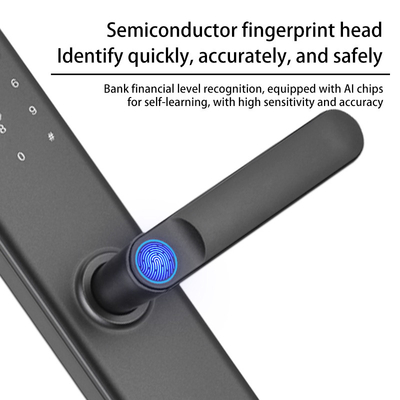 Glomarket App Control Intelligent Lock Bimoetric Fingerprint Electronic Digital Touch Screen Keypad Code Key Smart Door Lock