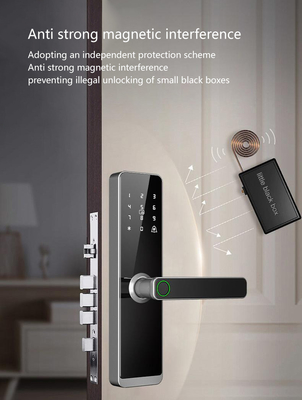 Glomarket Wholesale Factory Price Intelligent Fingerprint Handle Lock Keyless Digital Hotel Tuya App Smart Digital Door Lock